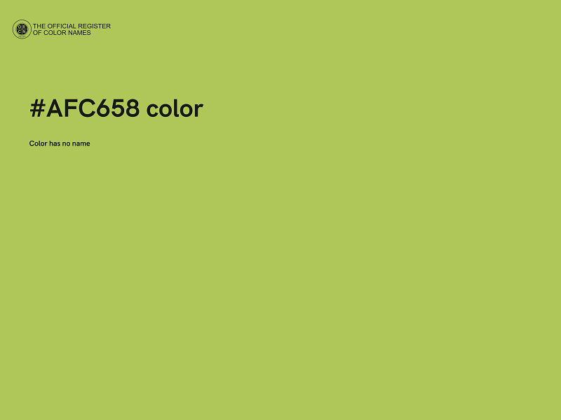 #AFC658 color image