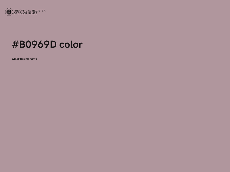 #B0969D color image