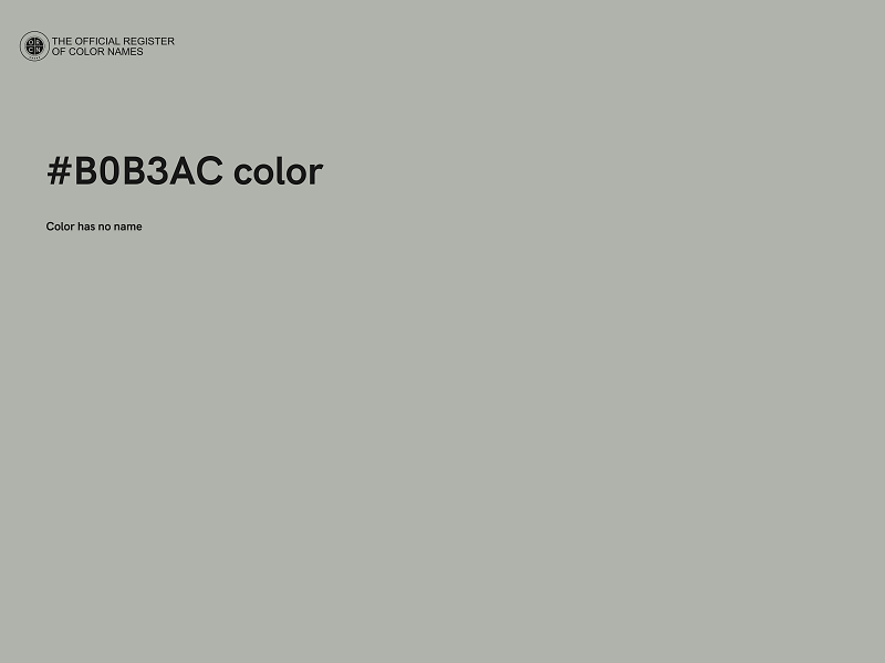 #B0B3AC color image