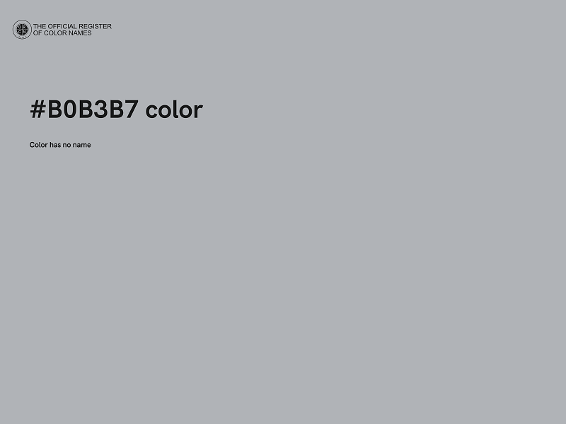 #B0B3B7 color image