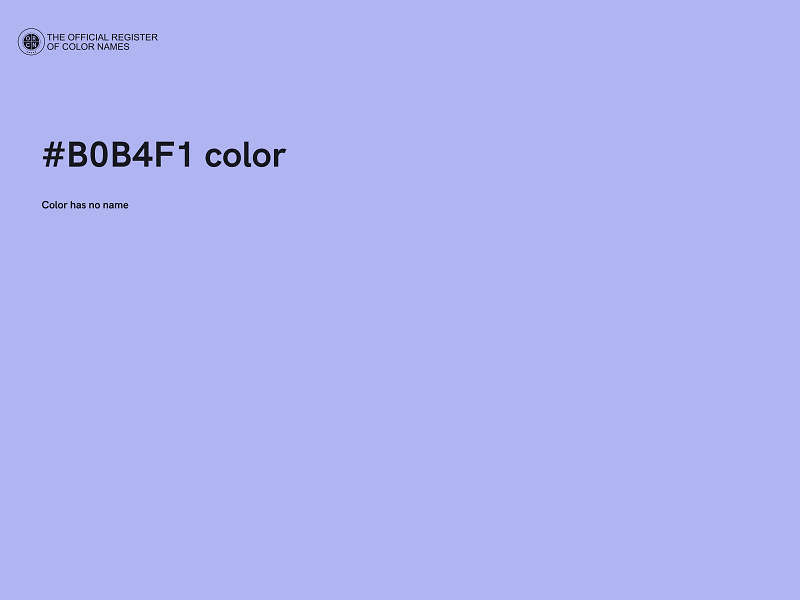 #B0B4F1 color image