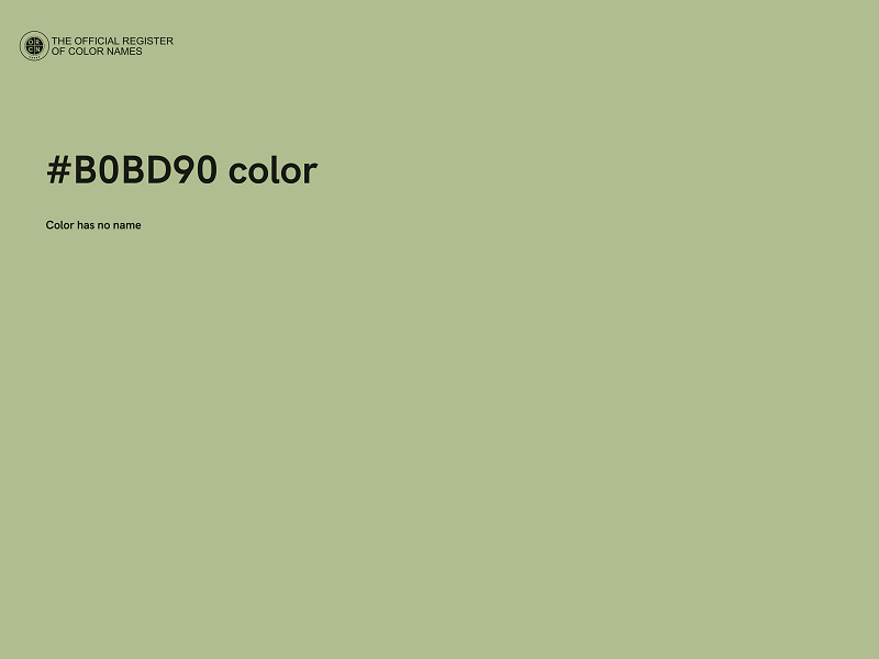 #B0BD90 color image