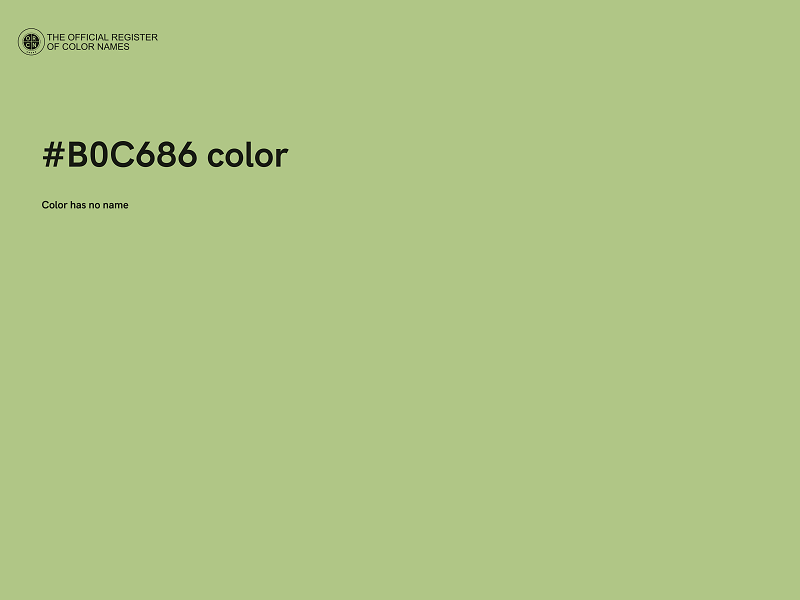 #B0C686 color image