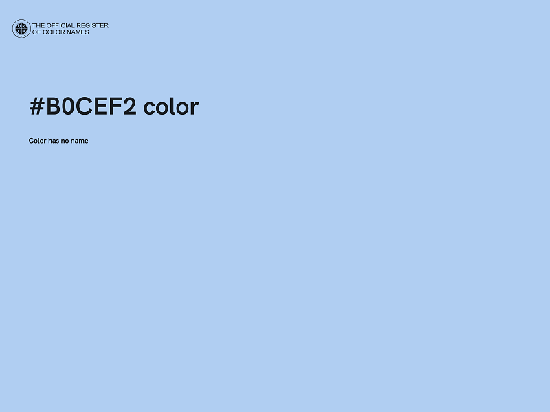 #B0CEF2 color image