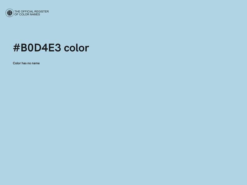 #B0D4E3 color image