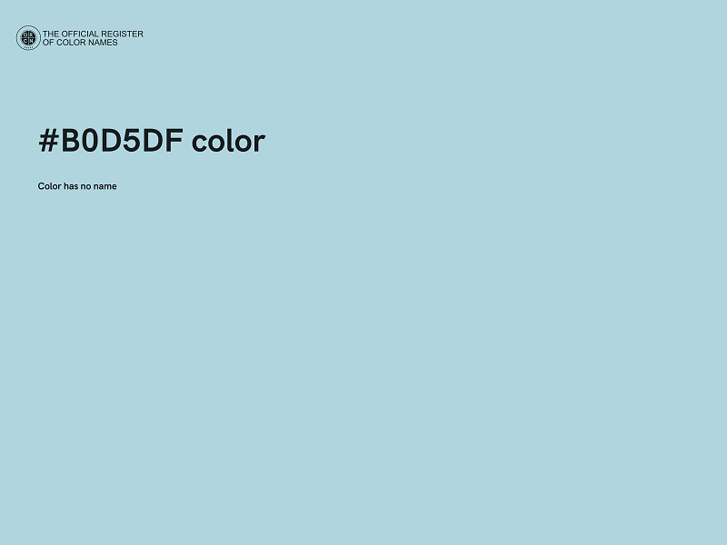 #B0D5DF color image