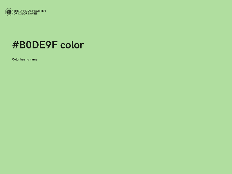 #B0DE9F color image