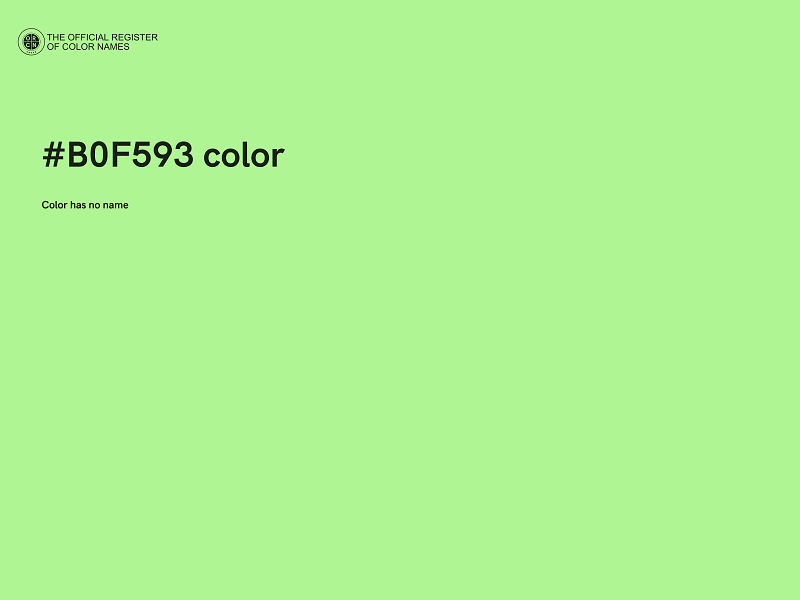 #B0F593 color image