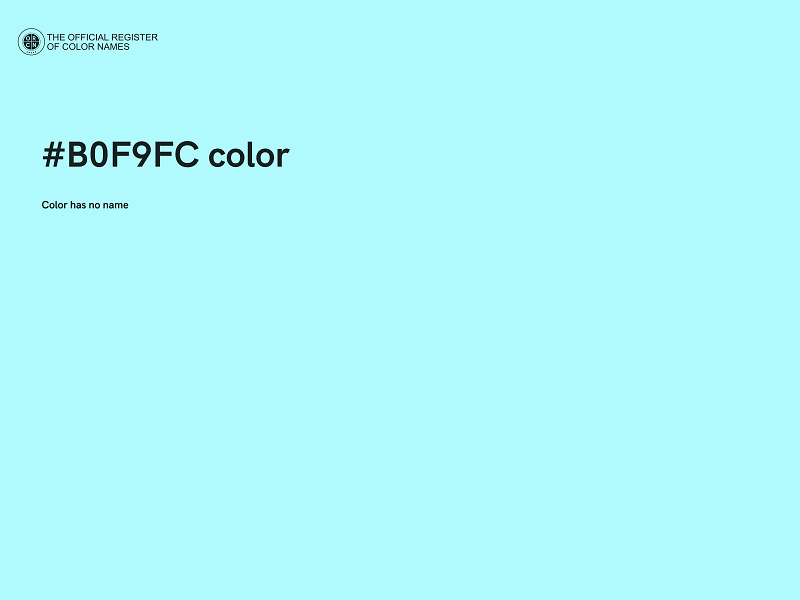 #B0F9FC color image