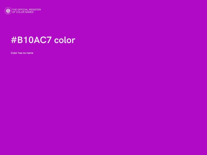 #B10AC7 color image