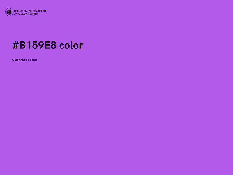 #B159E8 color image