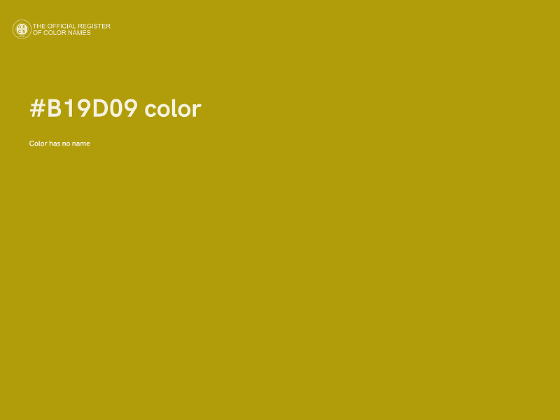 #B19D09 color image