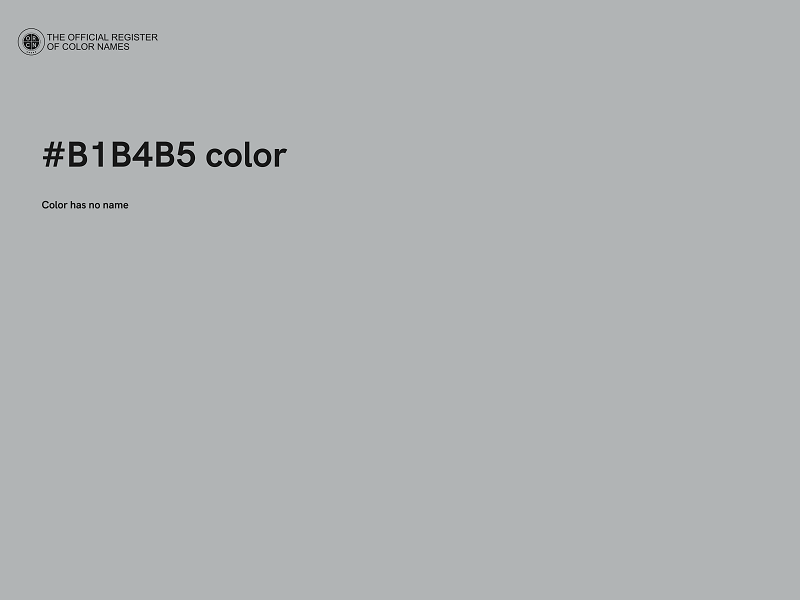 #B1B4B5 color image