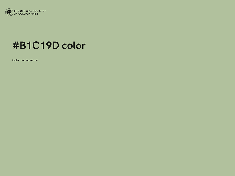 #B1C19D color image