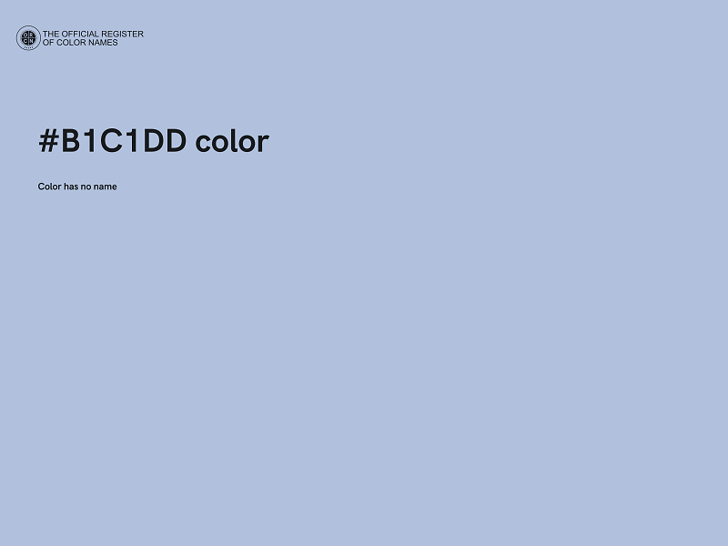 #B1C1DD color image