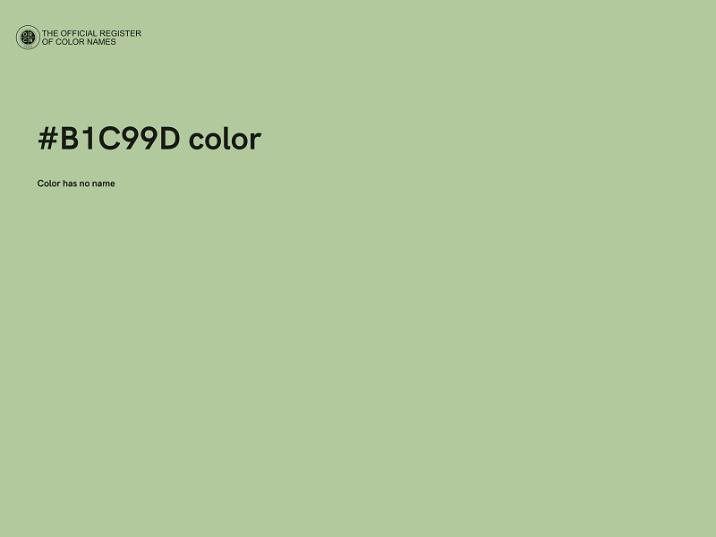 #B1C99D color image