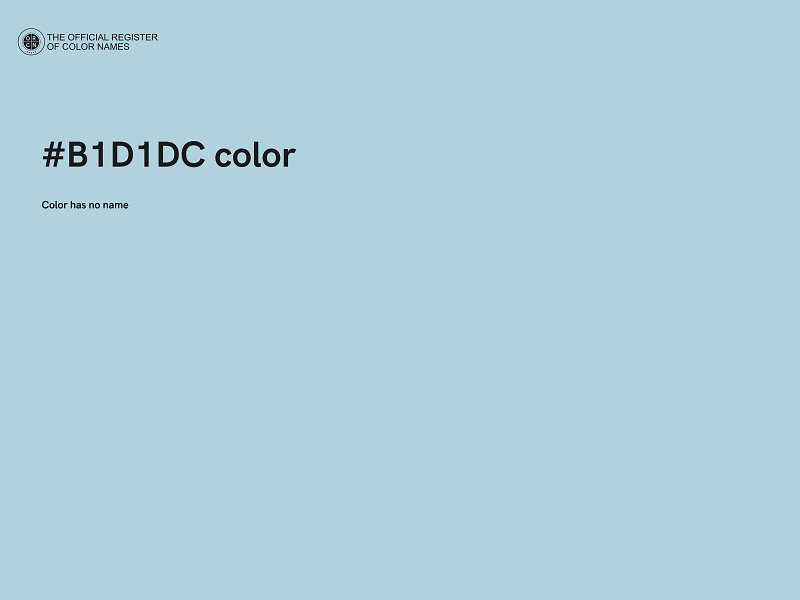 #B1D1DC color image