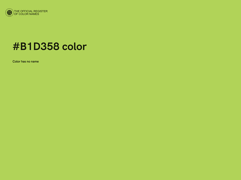 #B1D358 color image