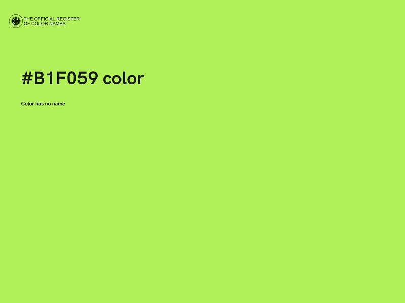 #B1F059 color image