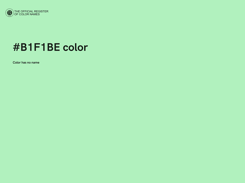 #B1F1BE color image