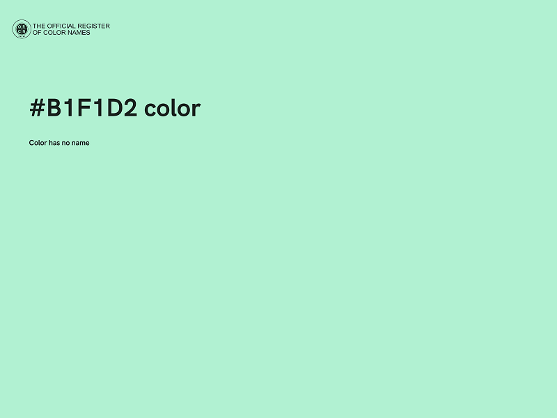 #B1F1D2 color image