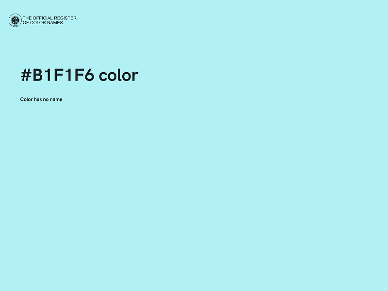 #B1F1F6 color image