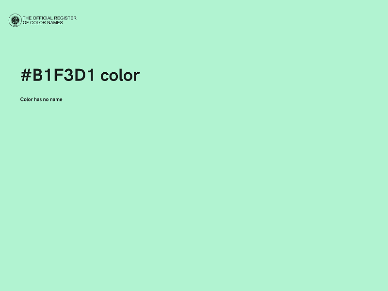 #B1F3D1 color image