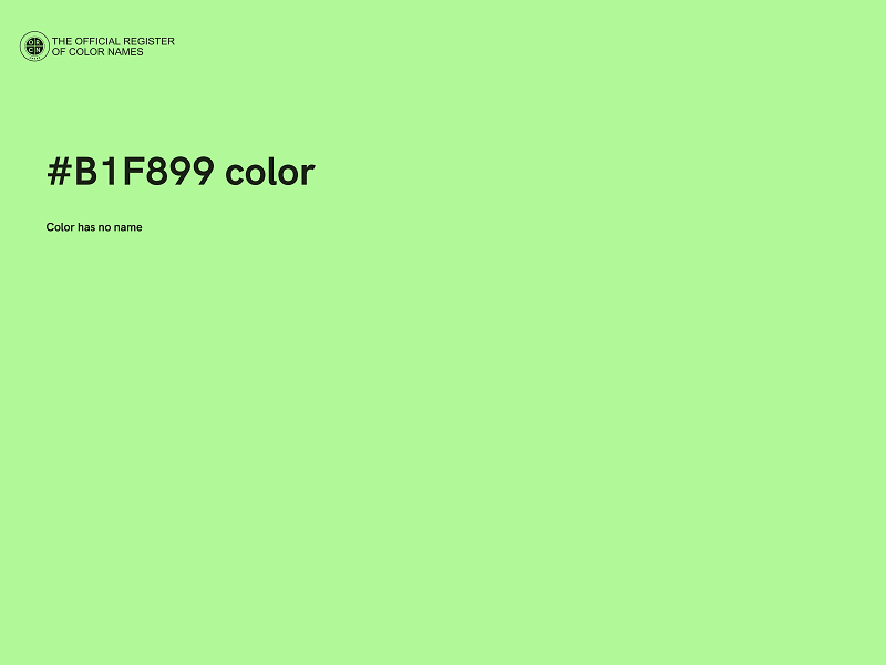 #B1F899 color image