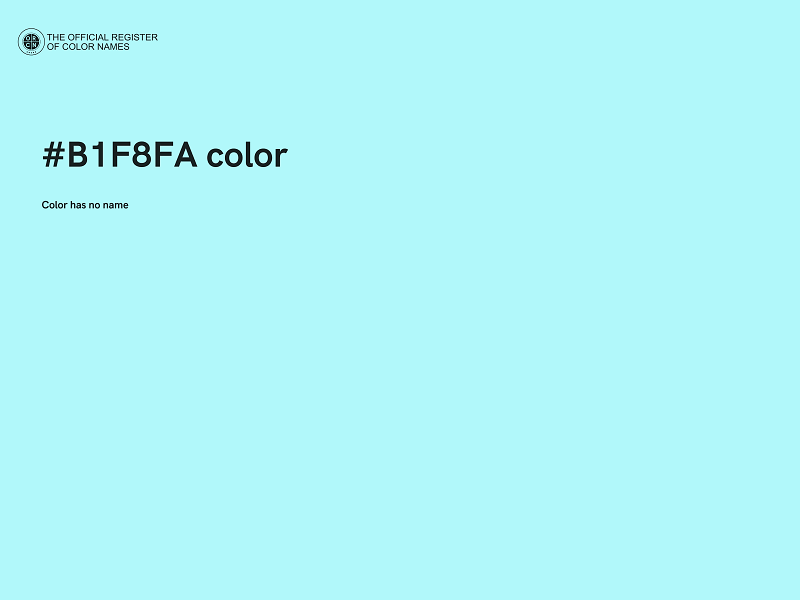 #B1F8FA color image