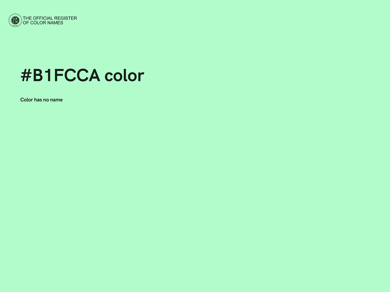 #B1FCCA color image