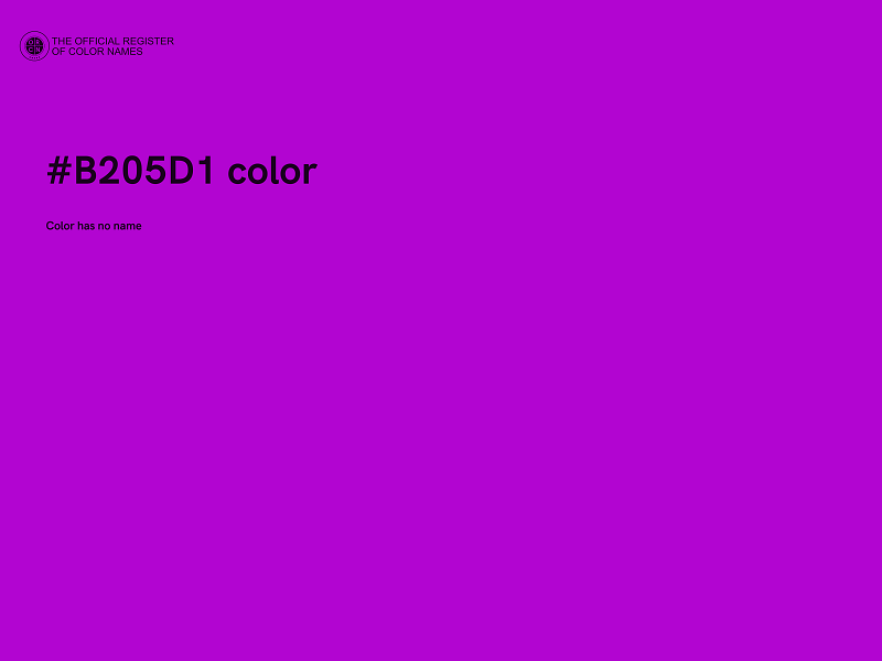 #B205D1 color image