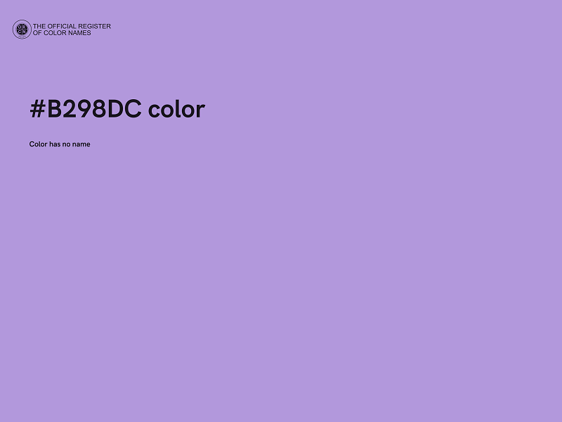 #B298DC color image