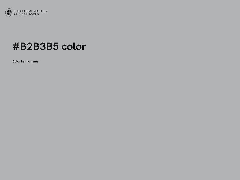 #B2B3B5 color image