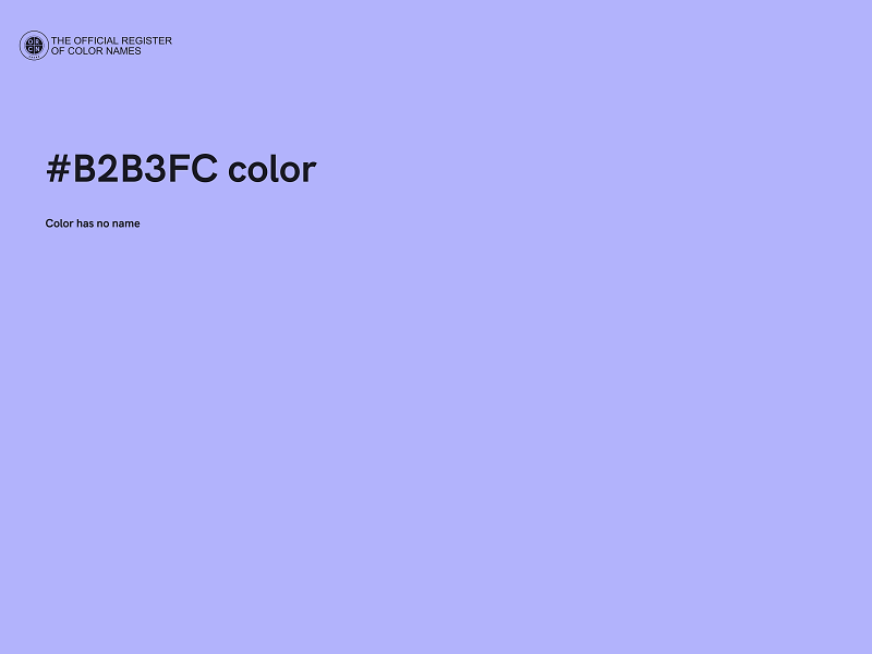 #B2B3FC color image