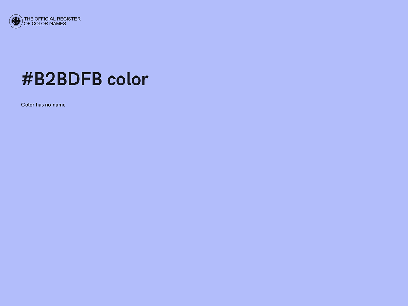 #B2BDFB color image