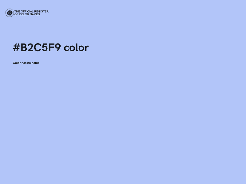 #B2C5F9 color image