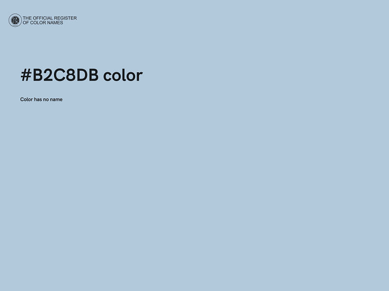 #B2C8DB color image