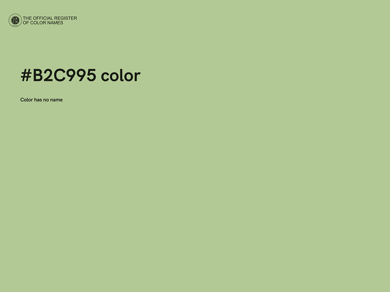 #B2C995 color image