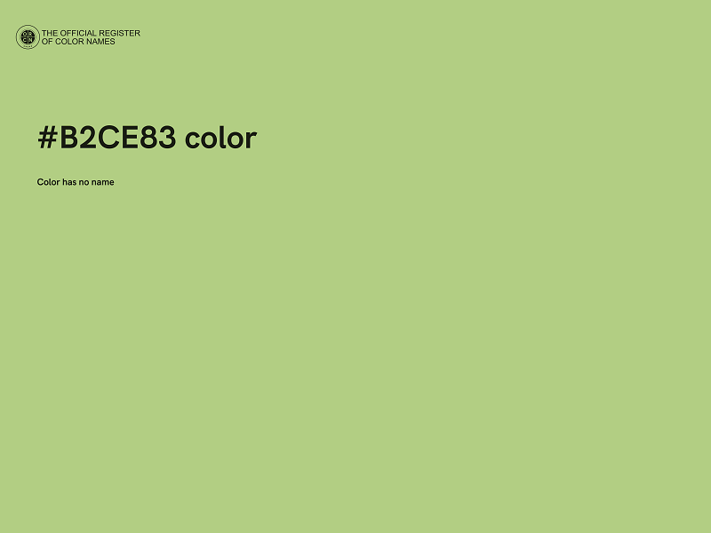 #B2CE83 color image