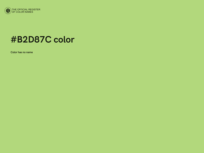 #B2D87C color image