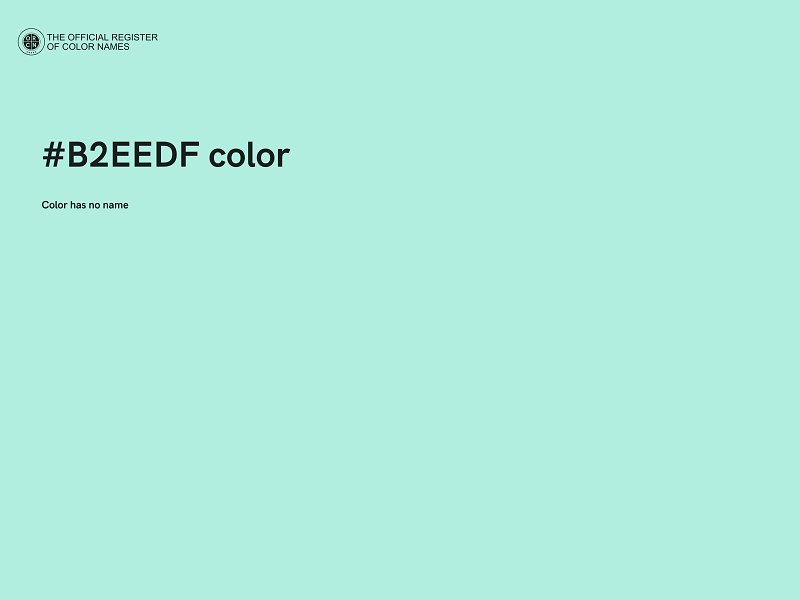 #B2EEDF color image