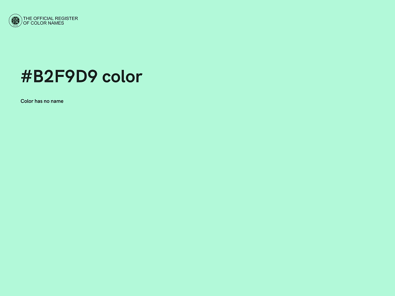 #B2F9D9 color image