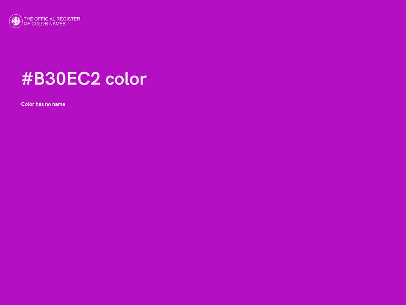 #B30EC2 color image