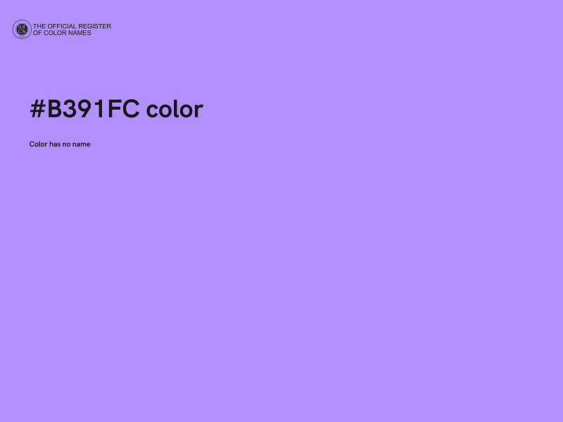 #B391FC color image