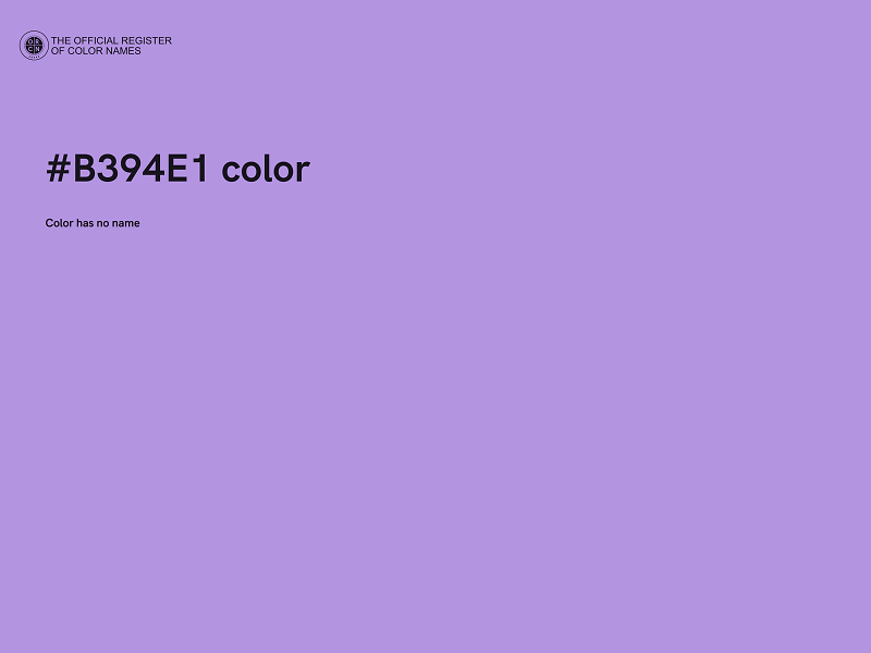 #B394E1 color image