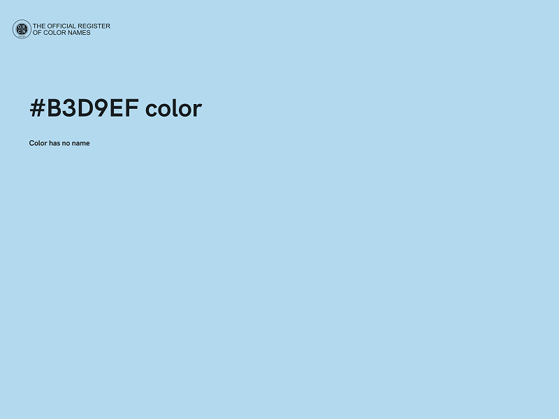 #B3D9EF color image