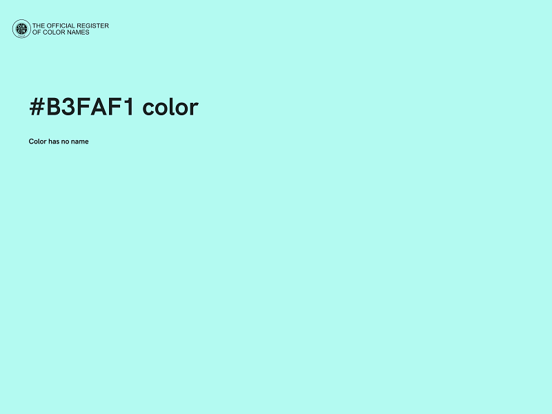 #B3FAF1 color image