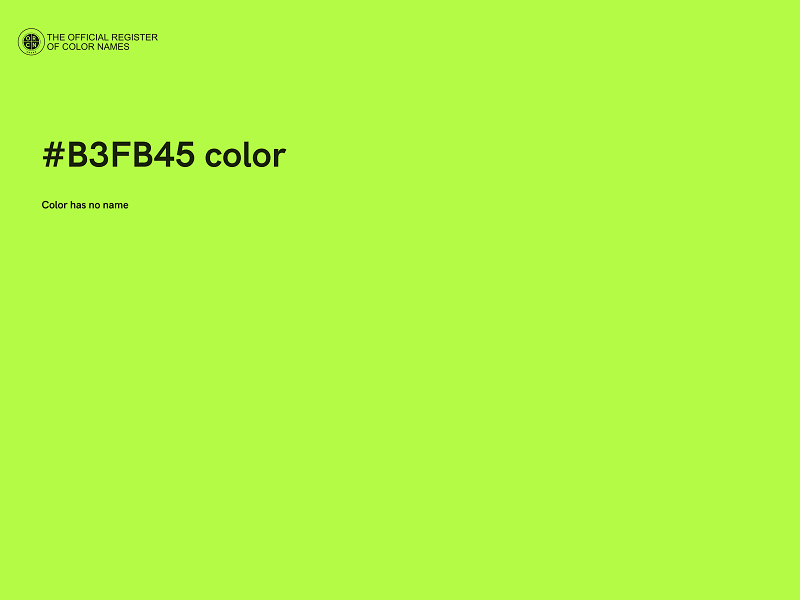 #B3FB45 color image