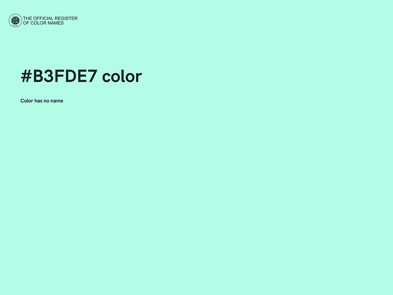 #B3FDE7 color image