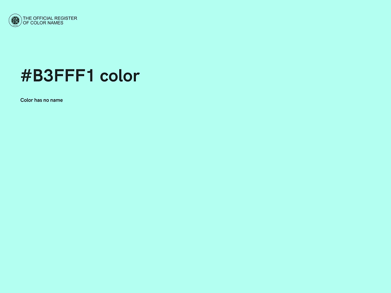 #B3FFF1 color image